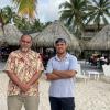 ulian Itsimaera (left) and Kaleki Deiye in Rarotonga, Cook Islands