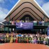 WCPFC20 attendees in front of the venue