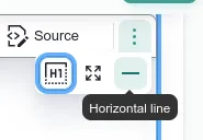 Horizontal Line